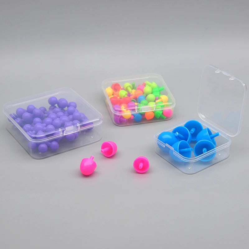 transparent storage boxes for small items, easy to carry small accessories, hardware, small parts, and accessories