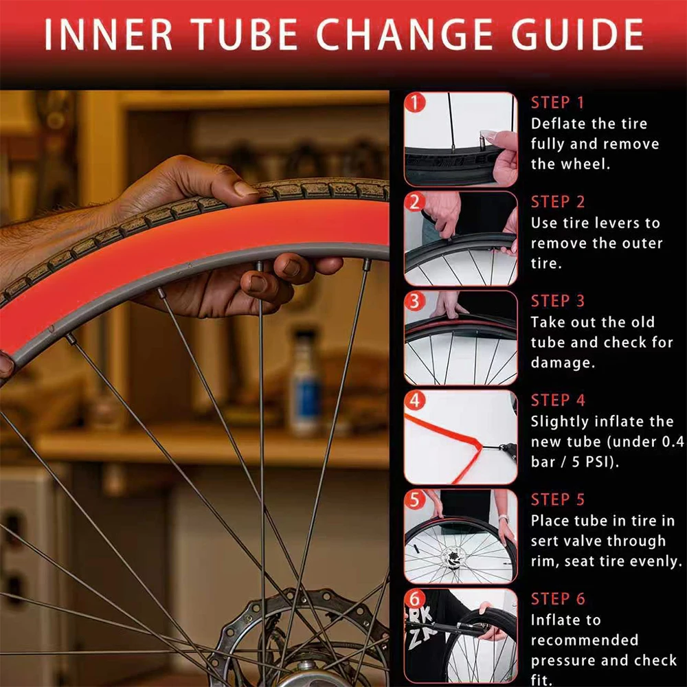 20 Stück ultraleichte TPU-Fahrradschläuche 700X23, 25, 28, 32c, Highway Dead Speed Tube, französischer Schlauchverschluss, 33g – Detail 3