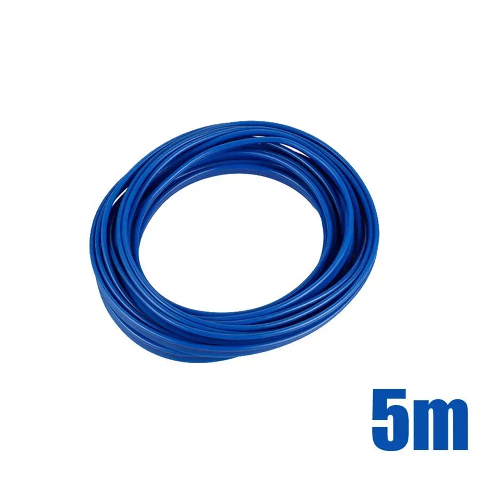 New Blue High Quality Material 5m Car Interior Decor Edge Gap Door Panel Molding Line Accessories Parts Car Universal