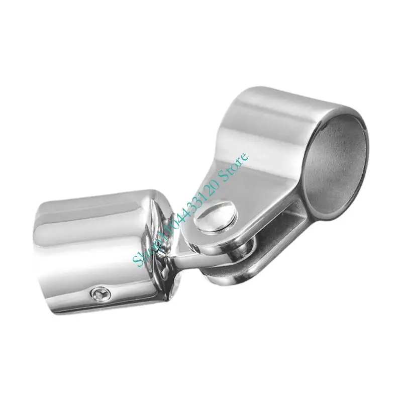 Stainless Steel Bimini Top Eye End Cap for 7/8inch and 1inch Round Tubing Marine Boat Hardware Bimini Top Fitting