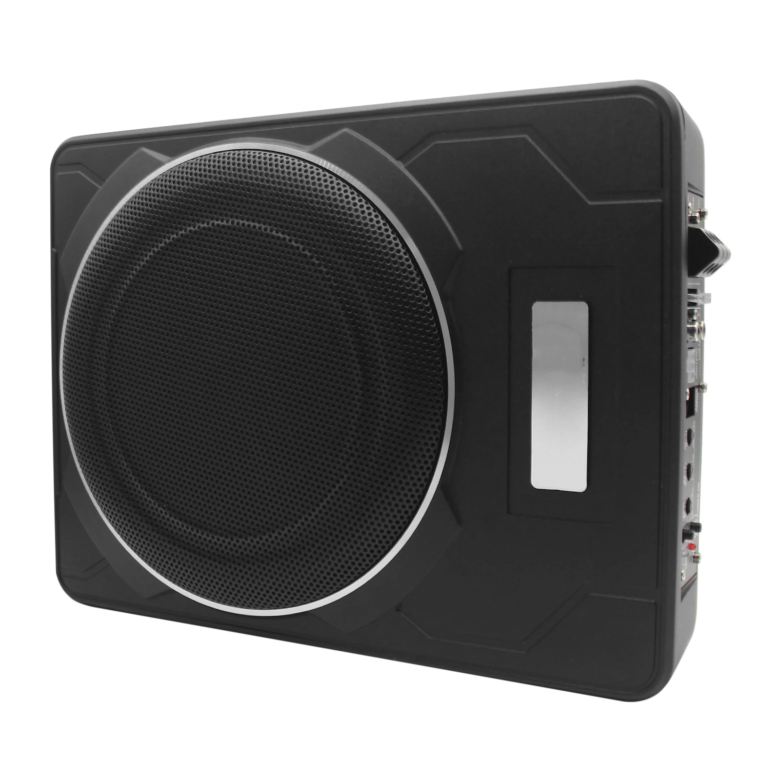 Subwoofer Amplifier 10" 1200W Car Subwoofer 12V Slim Under Seat Powered Bass Speaker Amp Installation Kit Built in Amplifier