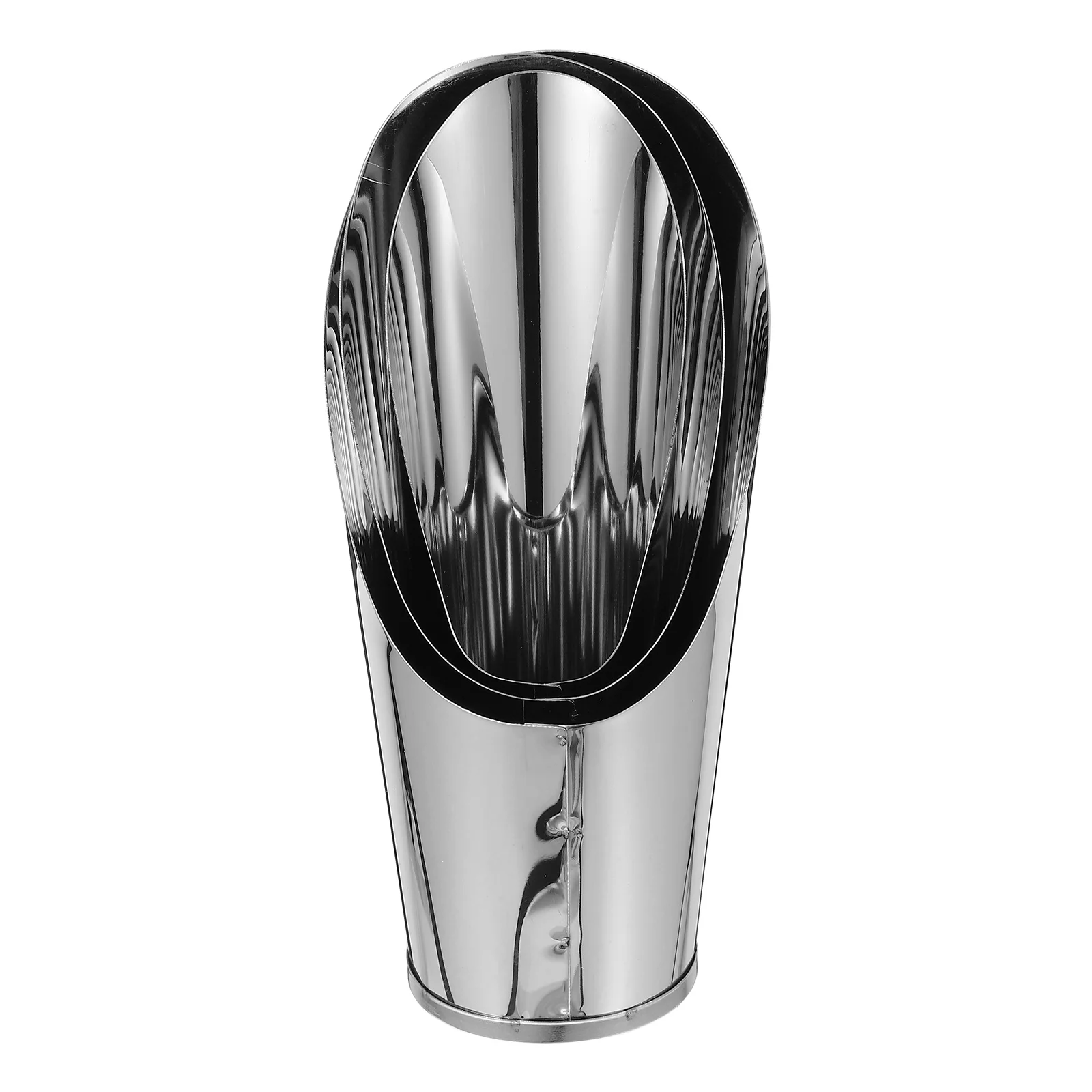 

3Pcs Metal Soil Shovel Cup Bonsai Plant Helper Mirror Polished Gardening Tools for Weeding Digging Transplanting