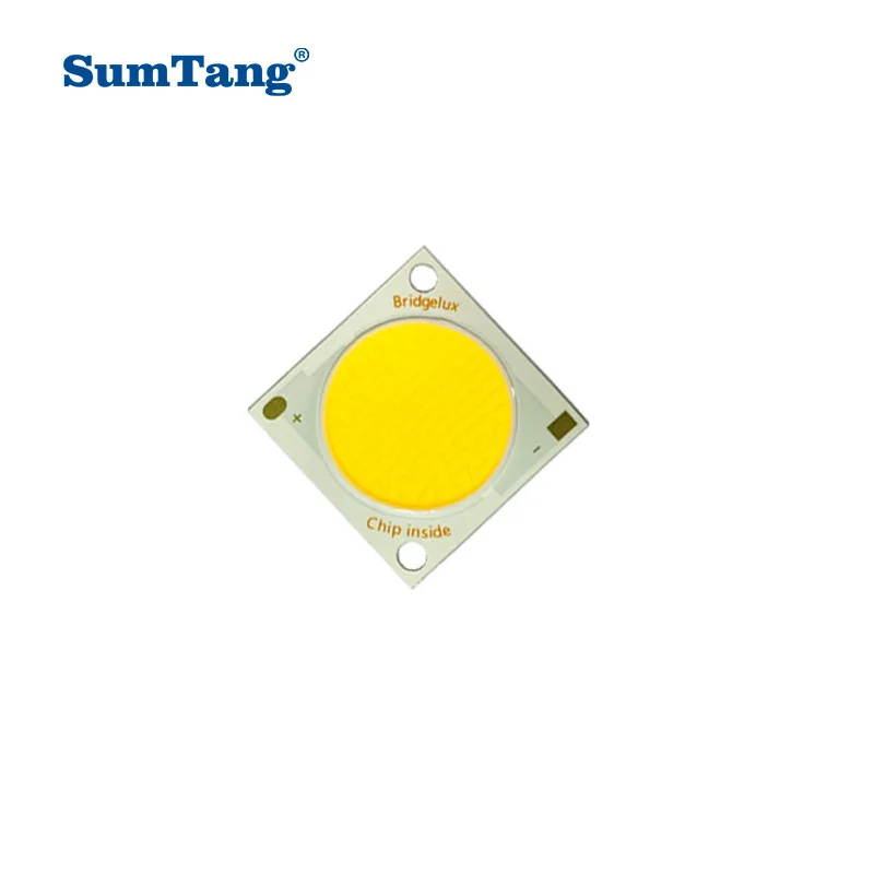 Puce matricielle LED Bridgelux Cob, 3W, 5W, 7W, 10W, 12W, 20W, 24W, 30W, 36W, 50W, 3000 K, 4000 K, 6000, 1313, 1919, 110-160LM, W 80, 10 pièces par