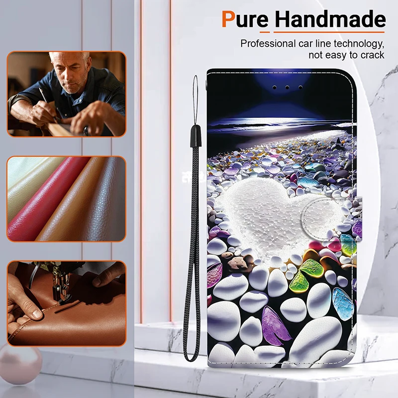 Flip Wallet Classic Magnetic Leather Case For Realme C67 C65 4G c21 C21Y C25Y c55 C53 c35 C33 C51 C25S C30S c31 Stand Phone Case