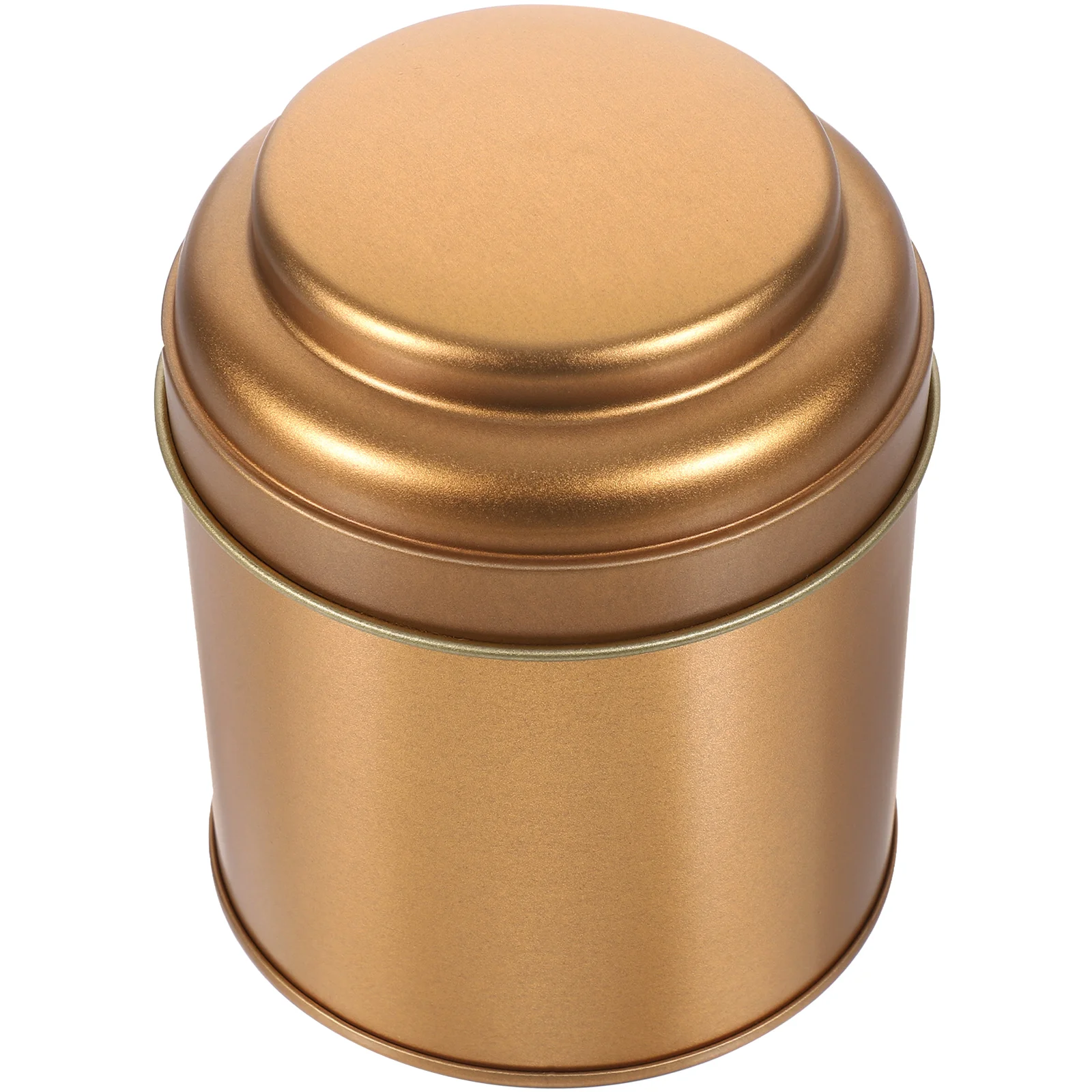 

Tea Tin Canister Airtight Storage Containers Iron Loose Leaf Tea Food Sealed Kitchen Travel Metal Tins Lid