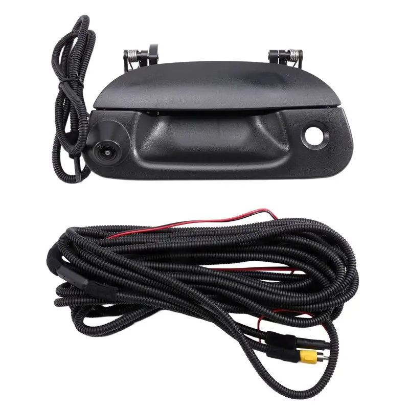 Cámara de respaldo para manija de puerta de camioneta clásica para Ford F150 F250 F350 F450 Explorer Sport Trac LOBO 1997-2006 con imagen de estacionamiento funcional