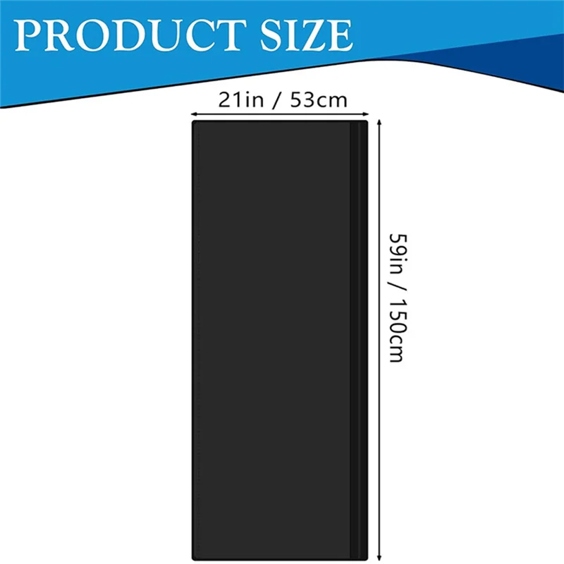 -A14E 2 عبوة من خرطوم التيار المتردد المحمول غطاء خرطوم مكيف الهواء المحمول لخرطوم العادم بقطر 5 بوصة و5.9 بوصة