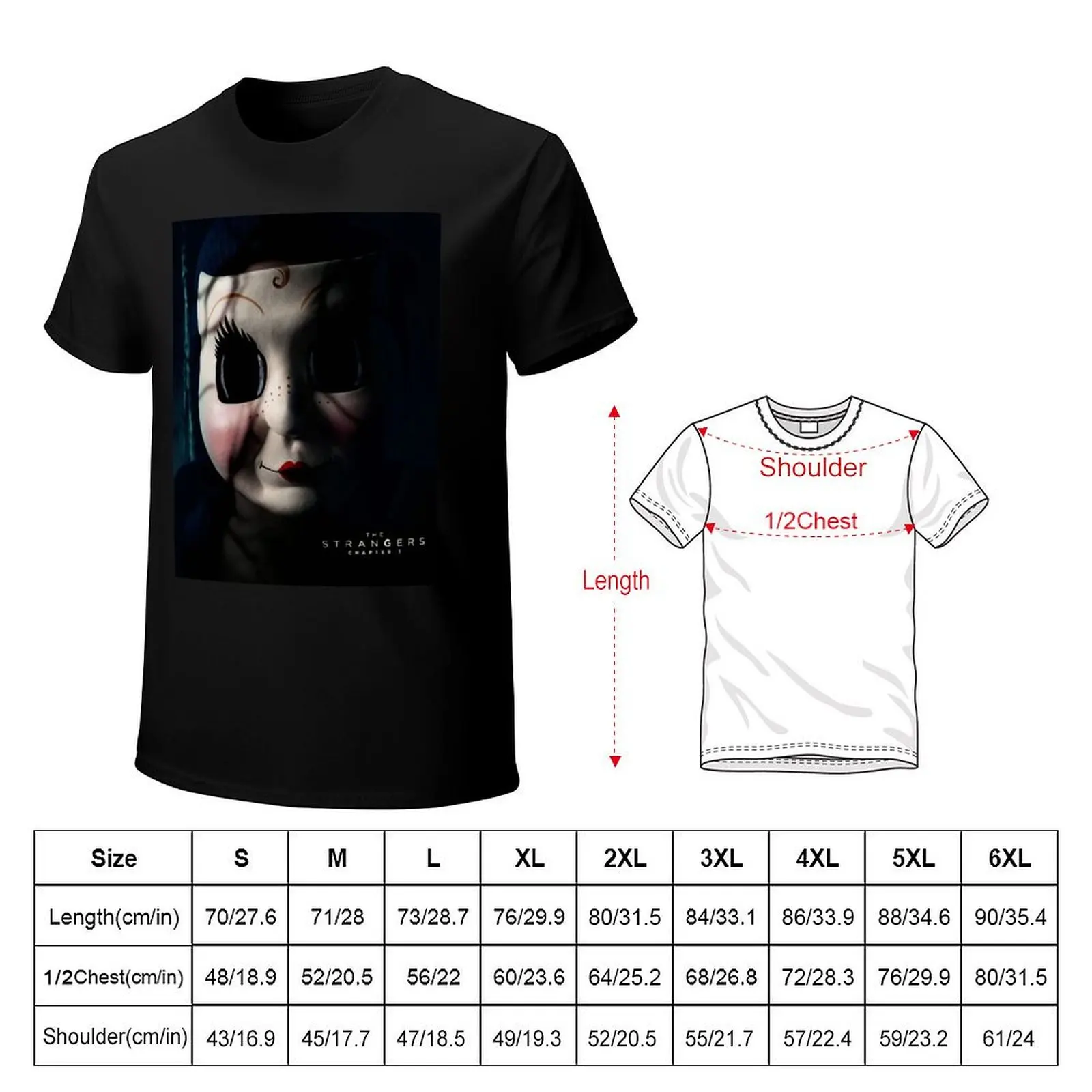 The Strangers movie, The Strangers Chapter 1 T-Shirt man t shirt cotton high quality T-Shirt