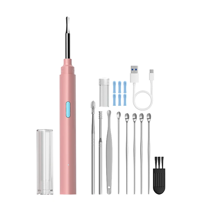 

Визуальный беспроводной отоскоп, ушной прицел, 4,2 мм, 1080P, HD-камера для iPhone/Android, Wi-Fi, эндоскоп, сборщик ушей с инструментами для удаления ушной серы