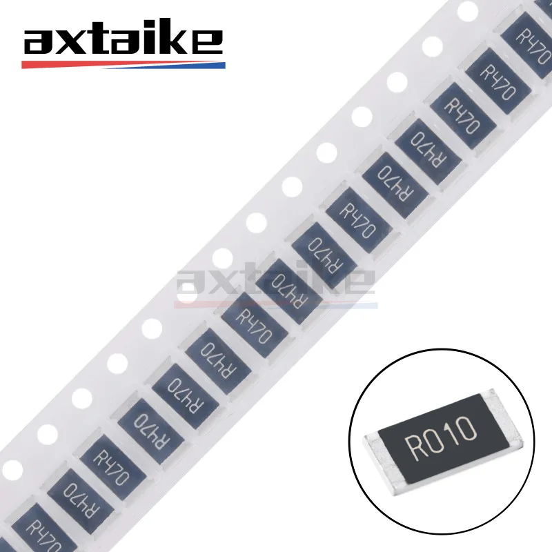 50PCS 5% 2512 0R - 10M 1W SMD Resistor 0.1 10 100 150 220 330 470 510 680 910 Ohm Ω 1K 2.2K 10K 100K 10R 100R 220R 330R 1M R470