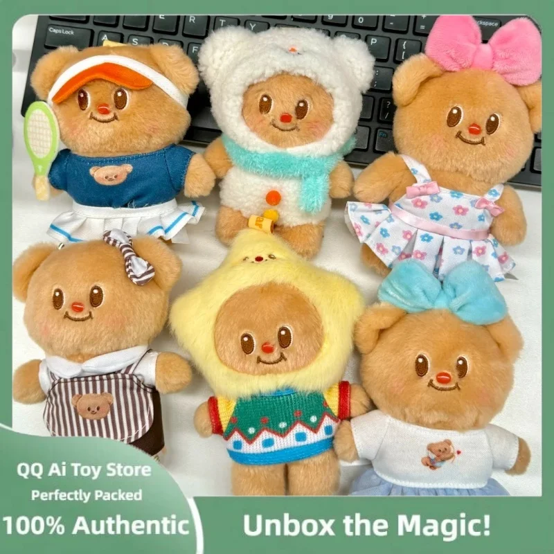 

Original Butter Bear Versatile Wardrobe Series Blind Box Action Figure Mystery Box Lovely Doll Toy Doll Pendant Birthday Gift