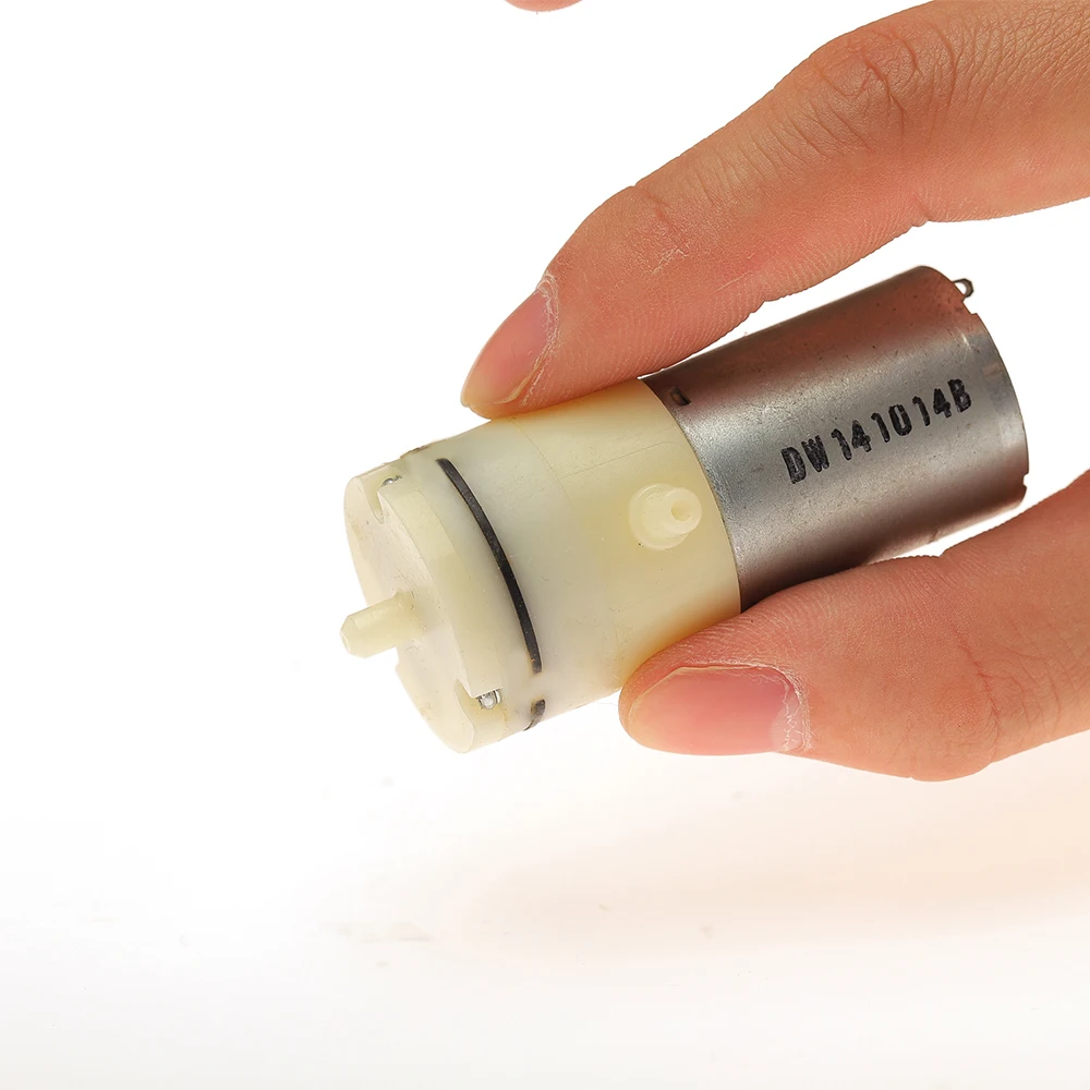 Micro Air Pump DC DC 3.7V 5V 6V 7.4V Breast Pump Small 370 Vacuum Negative Pressure Diaphragm Pump with Good Suction Power
