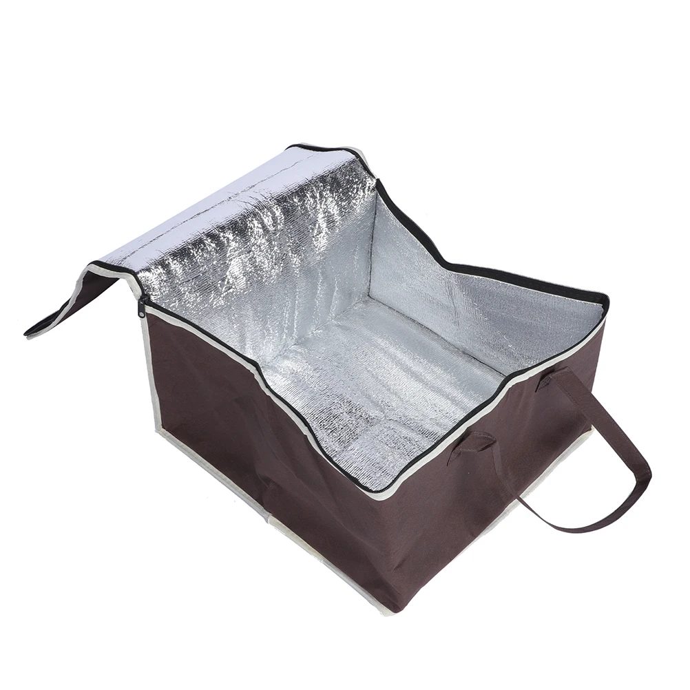 

Fresh-keeping Aluminum Foil Baking Bag Lunch Insulated Grocery Transportation Non-woven Fabric Food Warmer
