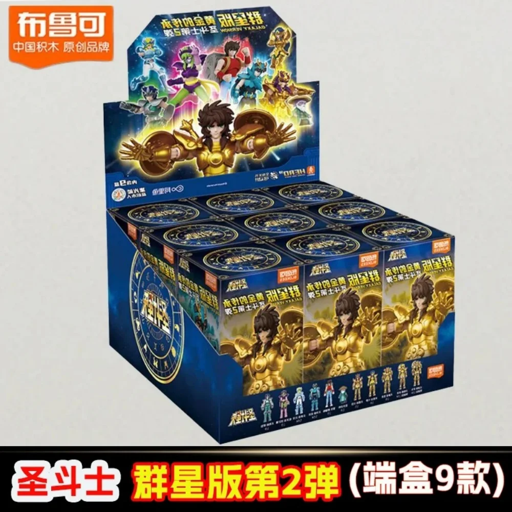 Figurki Blokees Saint Seiya Galaxy Version 2 Camus Hoyoga Dohko Milo Shiryu Pegasus Nachi Figurki Anime Prezent dla Fanów