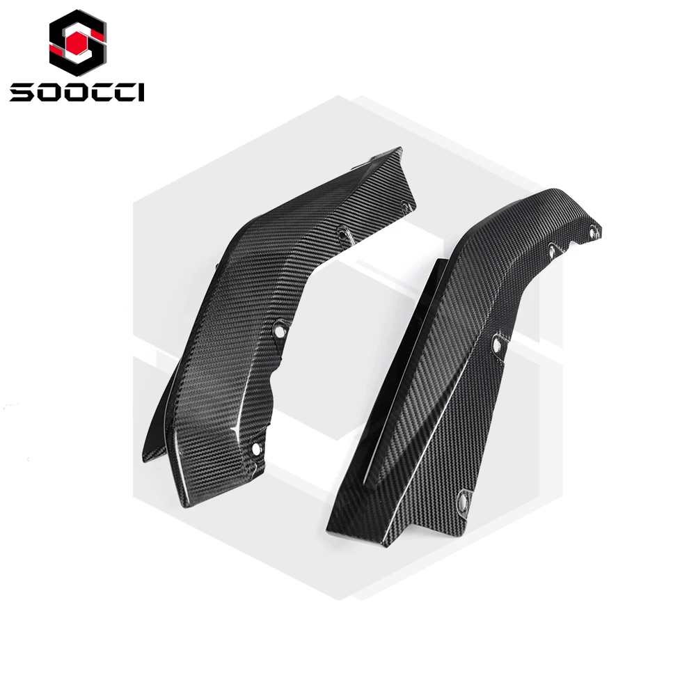 G80 G82 Dry Carbon Fiber OEM Type Rear Winglets for M3 G80 G81 M4 G82 G83 Rear Bumper Side Winglet Diffuser Mounts Perfectly