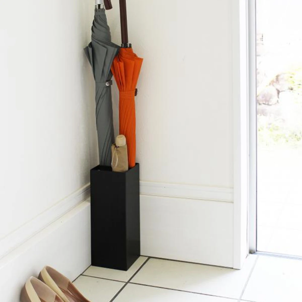 ABJY-مظلة حامل حامل مظلة مقاومة للماء تخزين حامل رف مظلة دلو لقاعة الفندق المنزلية