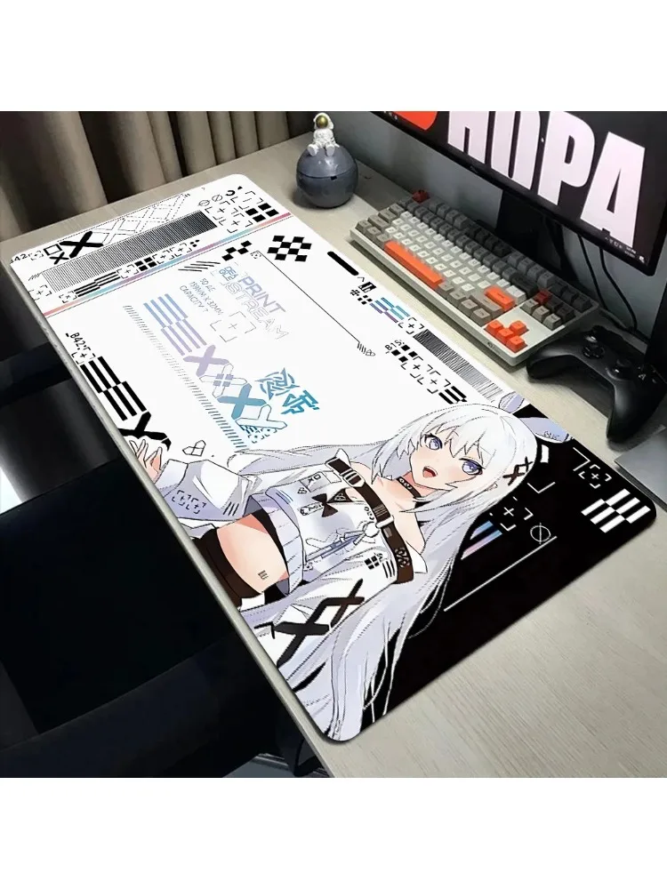 Podkładki pod mysz CSGO Anime PrintStream dla graczy, duże podkładki 400x900, antypoślizgowe gumowe podkładki pod mysz dla graczy, mata na biurko firmy z własnym projektem. — zdjęcie produktu 7
