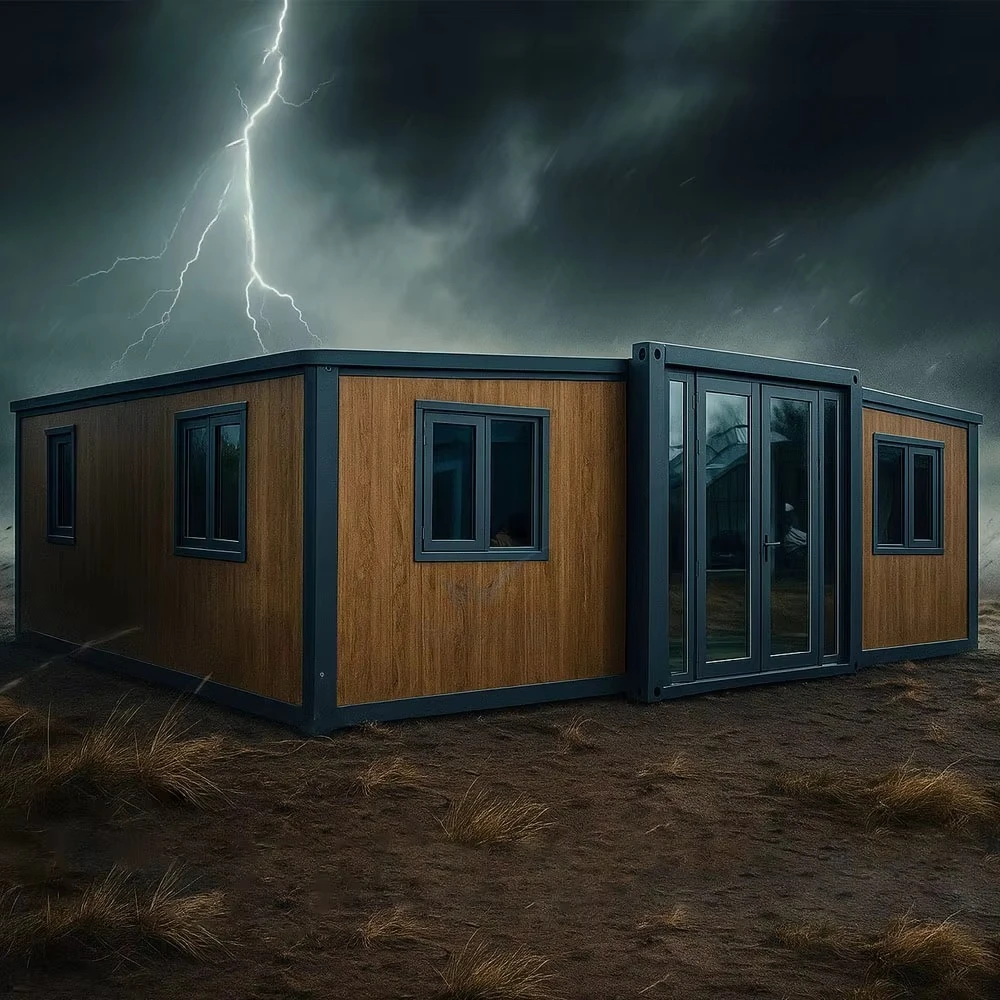 20ft 40ft Luxury Insulated Fireproof Portable Container House Expandable Prefabricated Mobile Modular Sustainable Made Steel