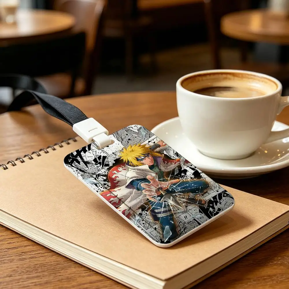 Anime Minato Namikaze NFC Contactless Sliding Card Sleeve For Student Cards, Bus Cards, ID Cards, And Work Permits