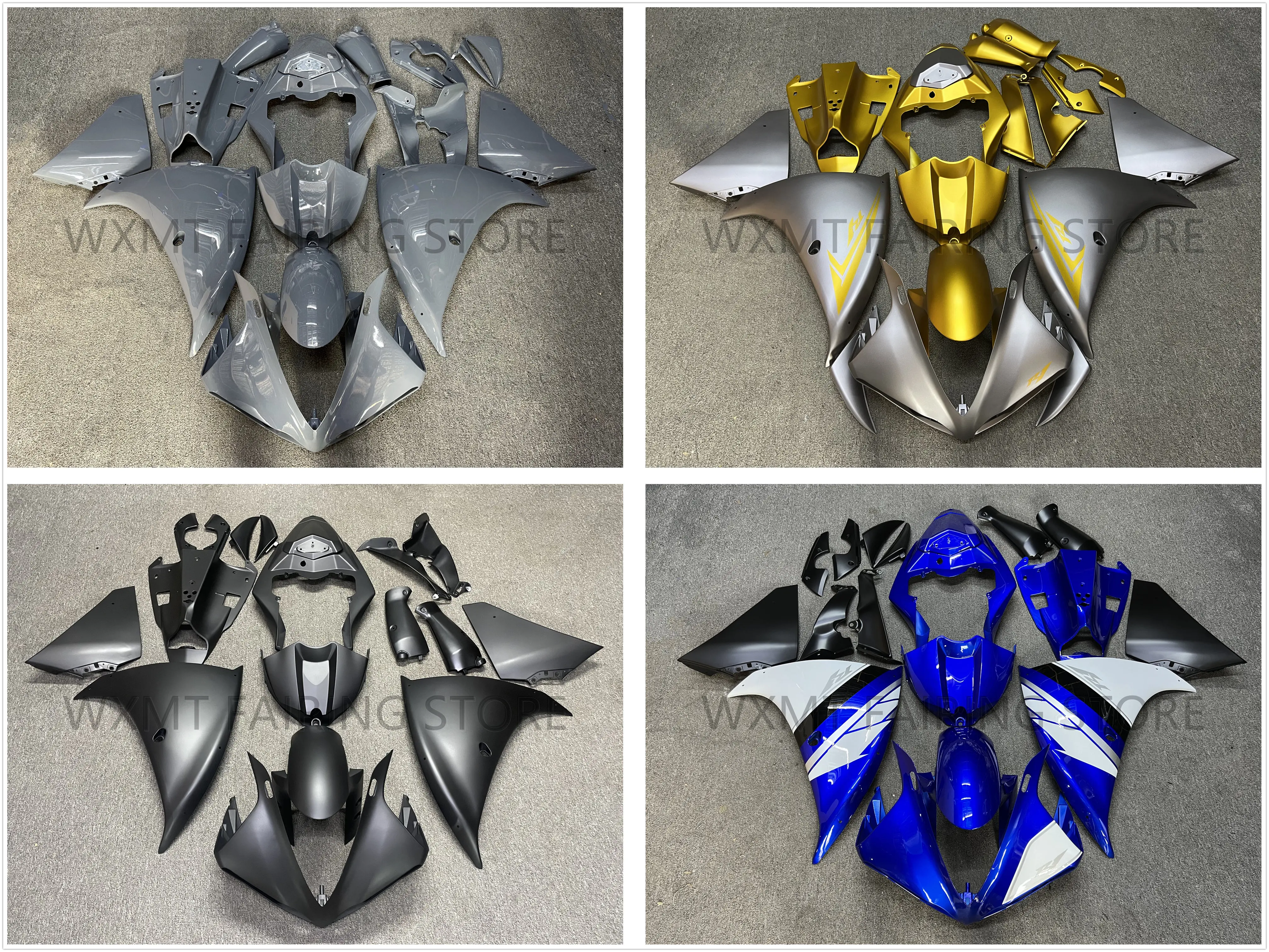 NEW ABS Motorcycle Injection mold full Fairing Kit fit For YZF R1 2009 2010 2011 YFZ-R1 09 10 11 Bodywork Fairings kits set