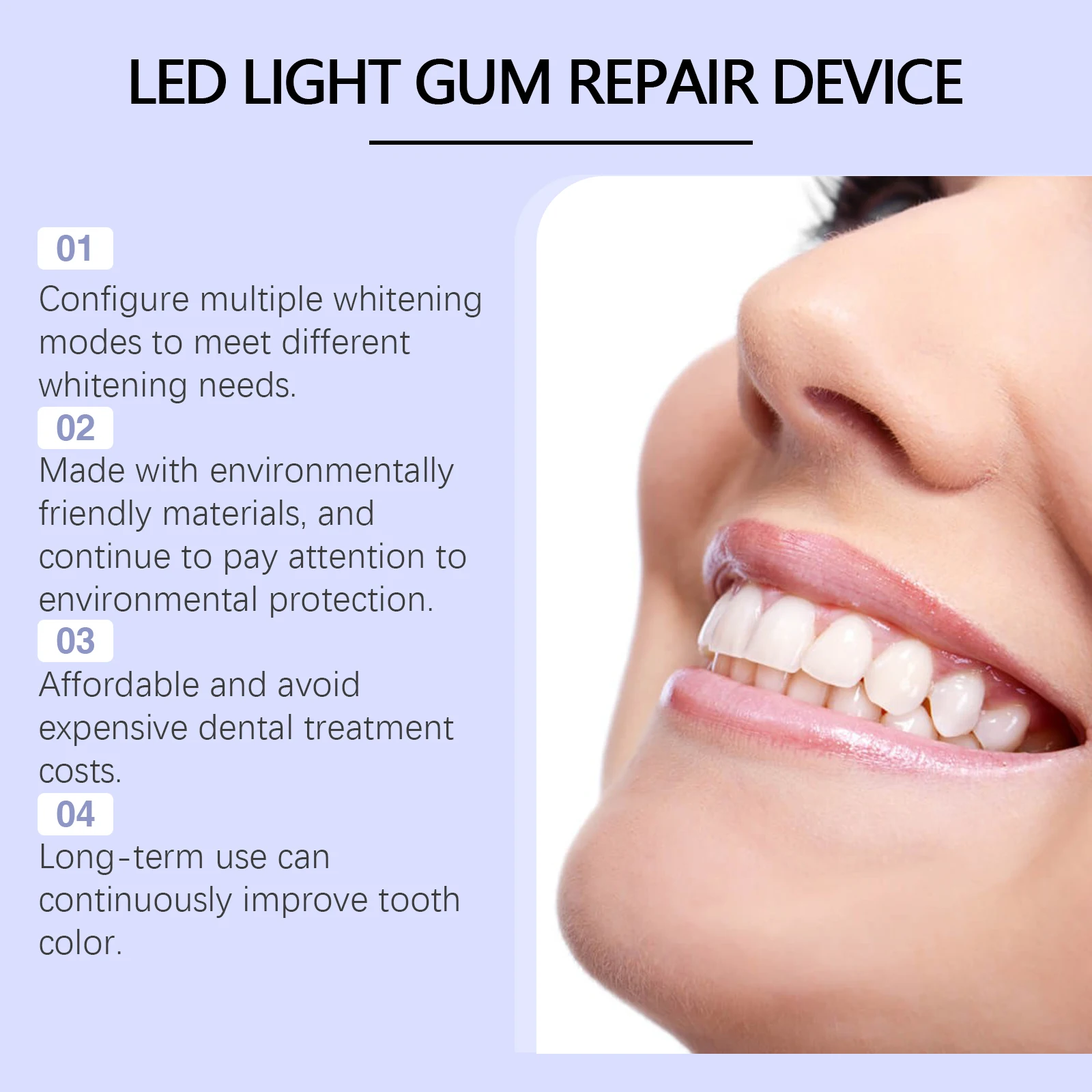 Dispositivo de Cuidado Dental  - Teeth Whitening Device reseña y precio
