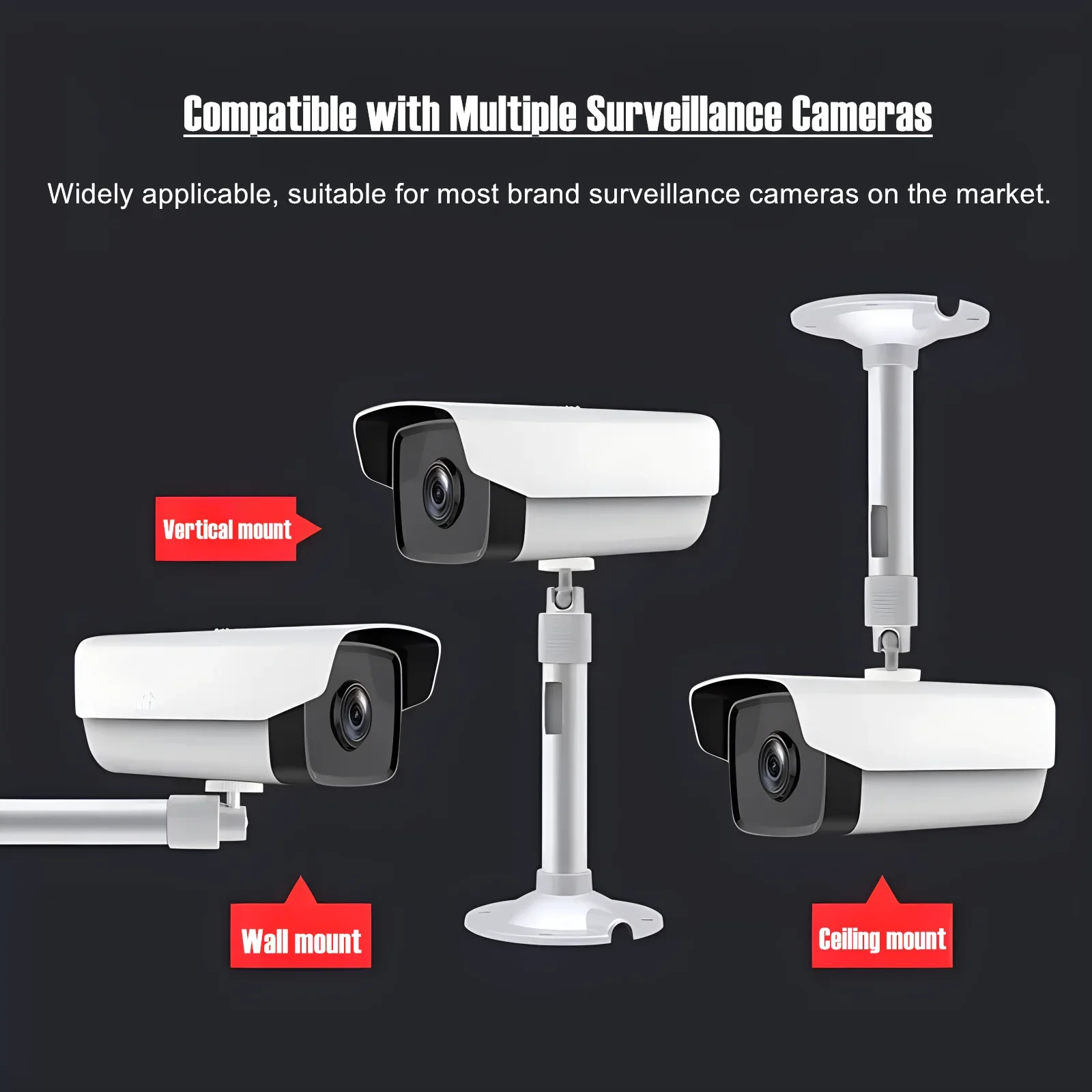 New Projector Stand Adjustable 360 Degree Ceiling Bracket Wall Mount Security Camera Holder Stand For Mini Projetor/CCTV Camera
