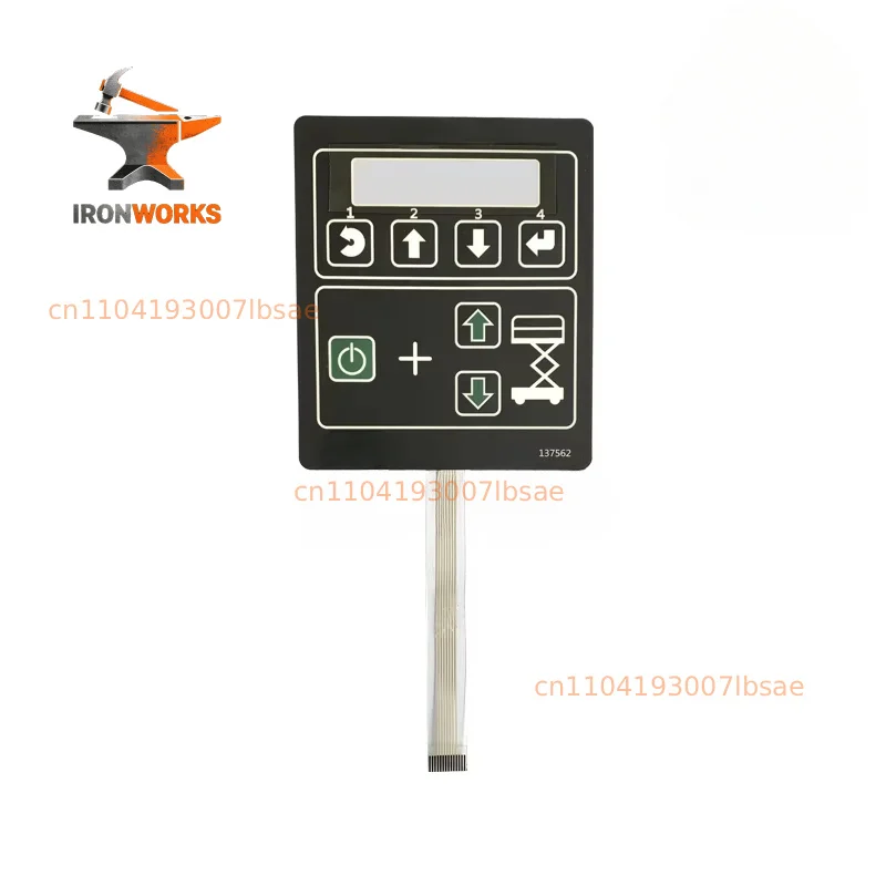 Genie ECU button film 137562 GS1930 GS2646GS3246GS4047