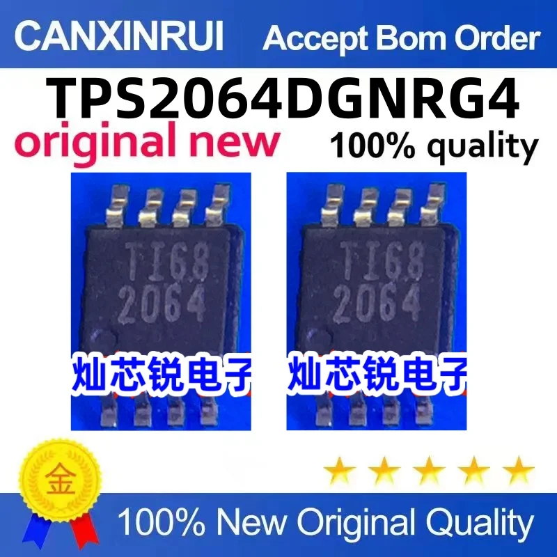 

（10 pieces）TPS2064DGNRG4 TPS2064 2064 MSOP-8 Load Driver