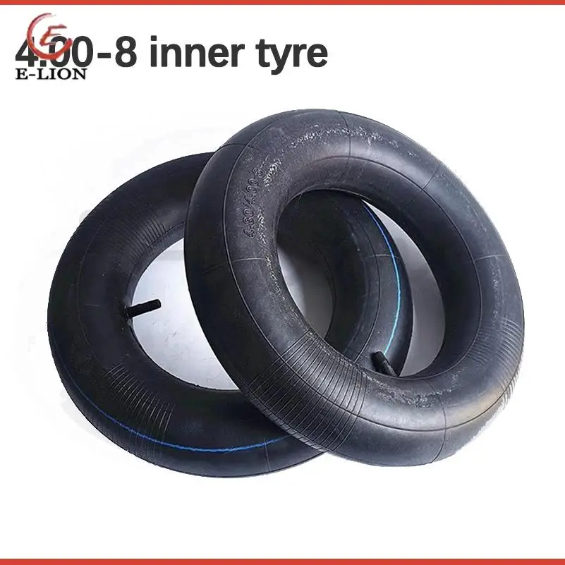 4.00-8 Tyre Inner Tube For Wheelbarrows Sack Trucks Trolleys 4.00/4.80-8 (4.80 / 4.00 - 8 ) Bent and Straight Valve