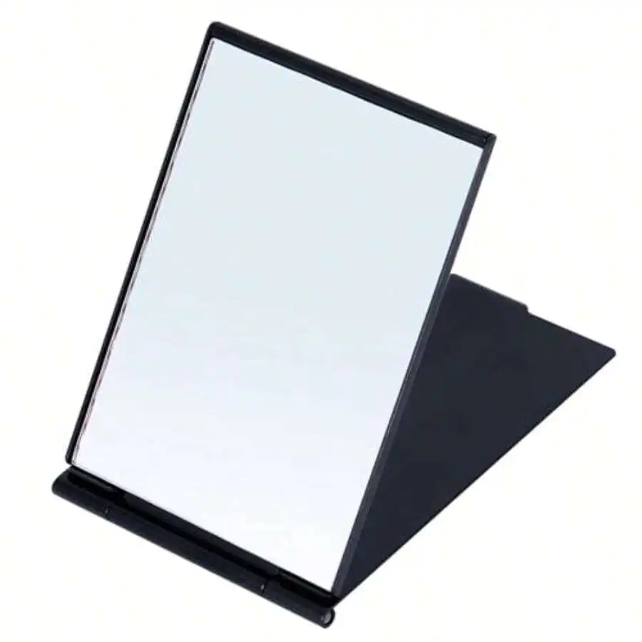 

Portable Compact Rectangular Makeup Mirror Black