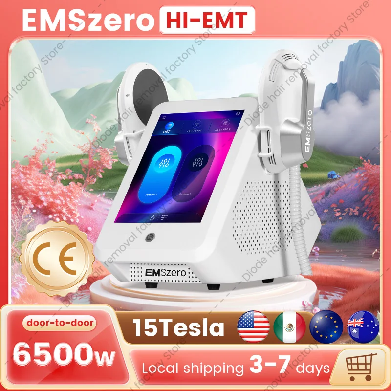 

6500W EMSzero RF 15T 200HZ Body Slimming Machine Muscle Stimulation Ultra Sculpting Therapy Weight Loss Pro