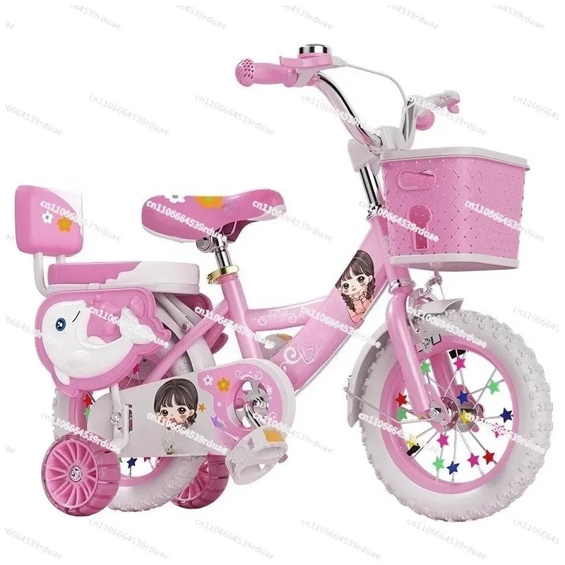 

Foldable children's bicycle, 12 inch children's bicycle, 3-6 years old, riding stroller, bicycle, bicycle