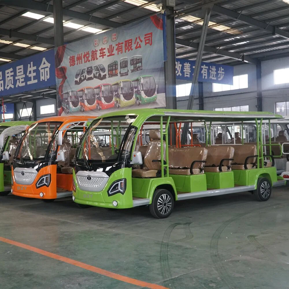 Electric vacation vehicles/electric buses/tourist sightseeing vehicles with doors for scenic spots