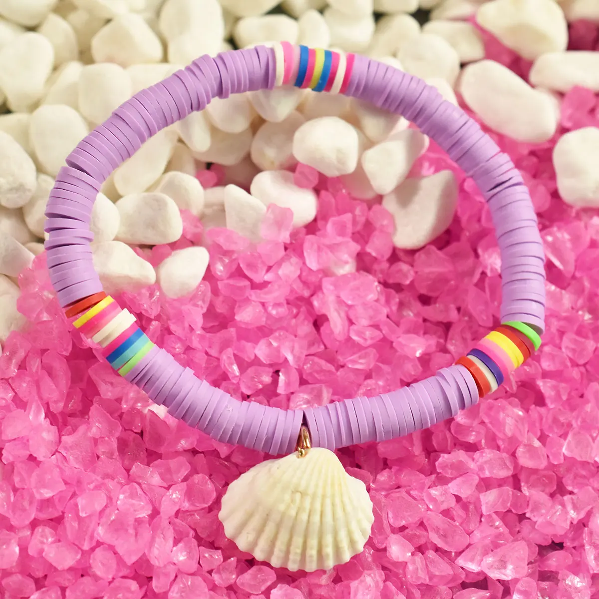 Böhmischer Nationalstil Armband Schnur Persönlichkeit Mode Muschel Anhänger Armband Einzelartikel Geschenk