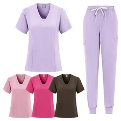 Wholesale Operating Room Medical Uniform Scrub Hospital Working Scrubs Set Nursing Supplies Nurse Dental Surgery Suit Workwear