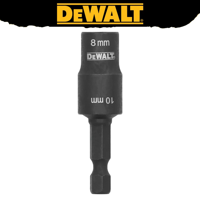 DEWALT DWADEND810MM FLEXTORQ 8mm-10mm 2 in 1 Socket Short Extension Nut Driver Strong Durable Power Tool Attachment