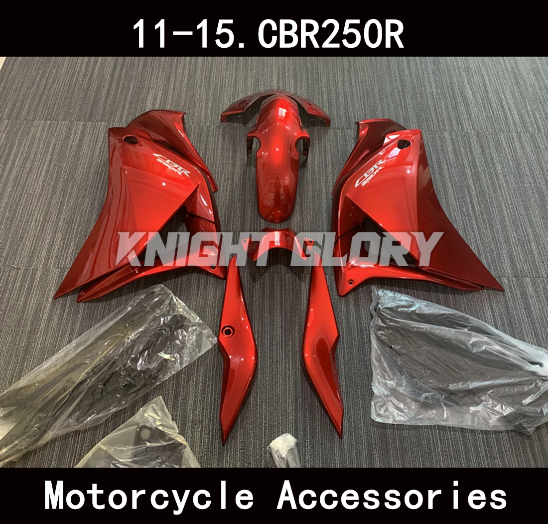 Suitable for CBR250R 2011-2015 MC41 Motorcycle Shell Fairing Spoiler Body ABS Injection Molding