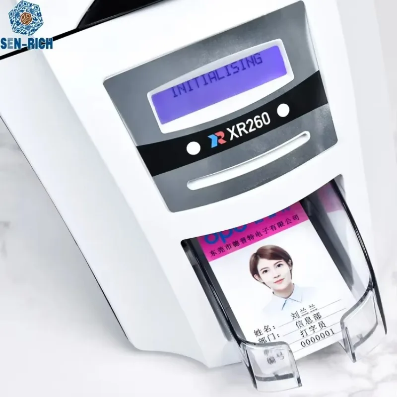 

2025/Double-sides plastic ID card printer/ Dual-sided PVC card printing machine