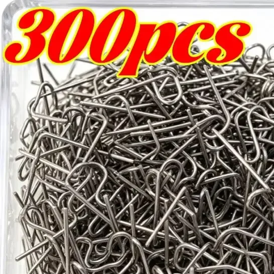 Staple Repair Auto Bumper Repair Pre Wave Welding 0.8mm Car Staples 100-300pcs Welding Rods Hot Hot Stapler Machine Plastic