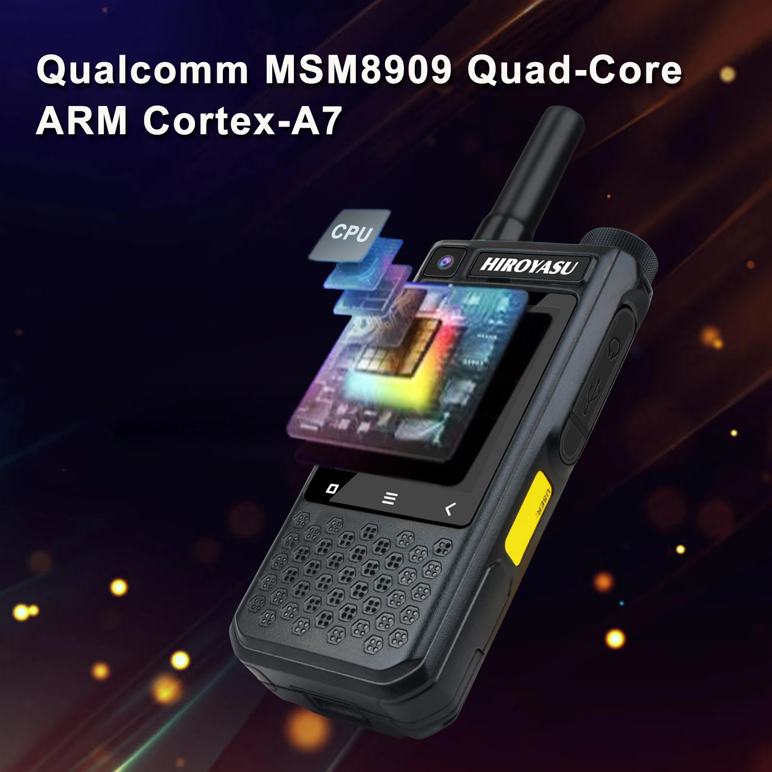 HI-B10 HIROYASU LTE PoC Video Call Zello Touchscreen Walkie Talkie