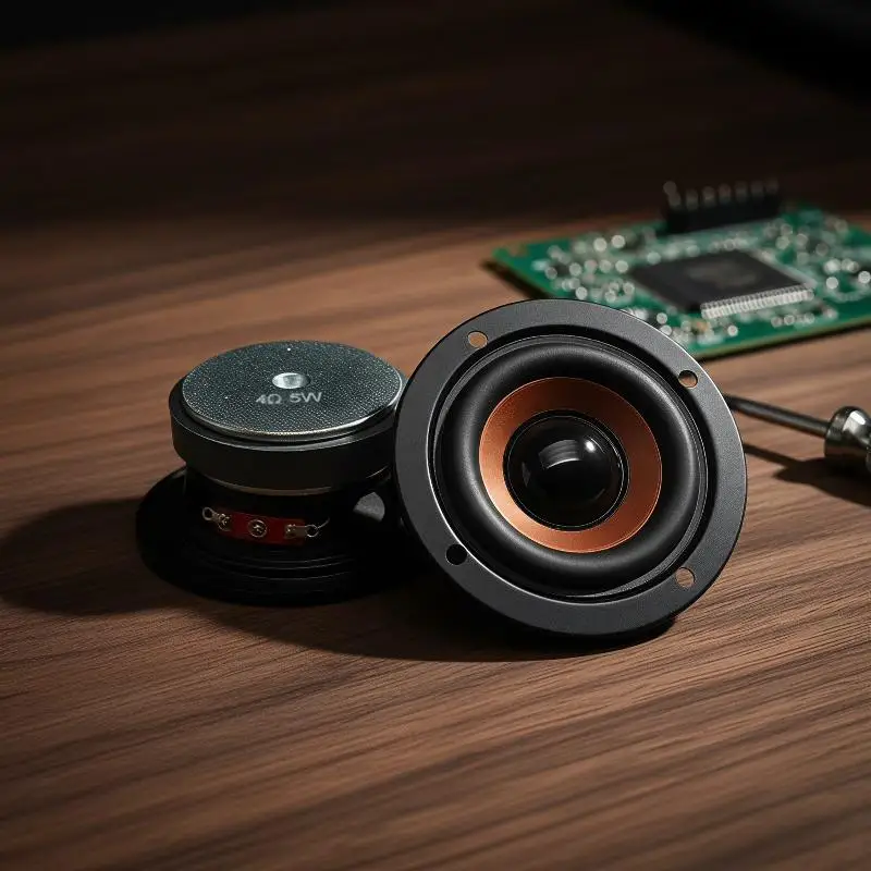 2Pcs 64mm 4  3W 5W Round Speaker, 45 Core Magnetic Bass Loudspeaker Driver DIY Parts For Mini Portable Bluetooth Subwoofer