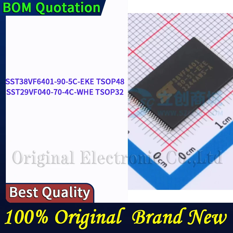 10pcs/lot SST38VF6401-90-5C-EKE  SST29VF040-70-4C-WHE   plastic casing Original  In stock High quality