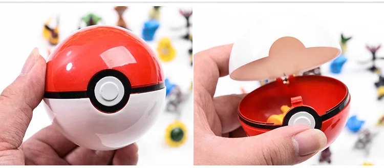 Pokémon Master Ball Spielzeug mit Mini-Figur Pokémon Spielzeug Geburtstagsgeschenk Weihnachtsgeschenk Inklusive Spielset für Kinder – Detail 6
