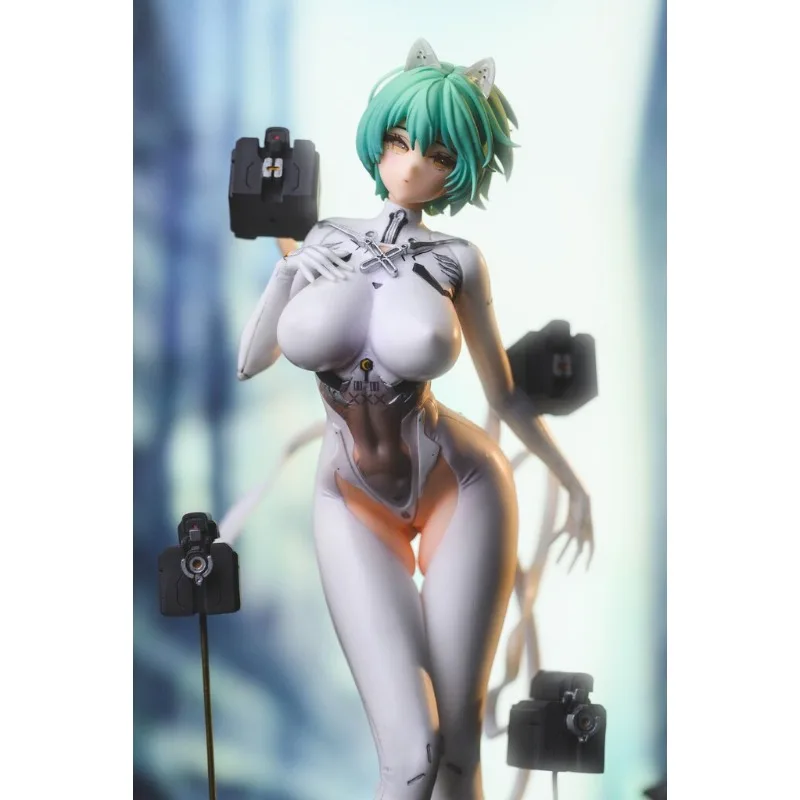 

New Anime Azur Lane Kawaii Figure resin DIY assembly White Model Toys Doll ornament Gifts