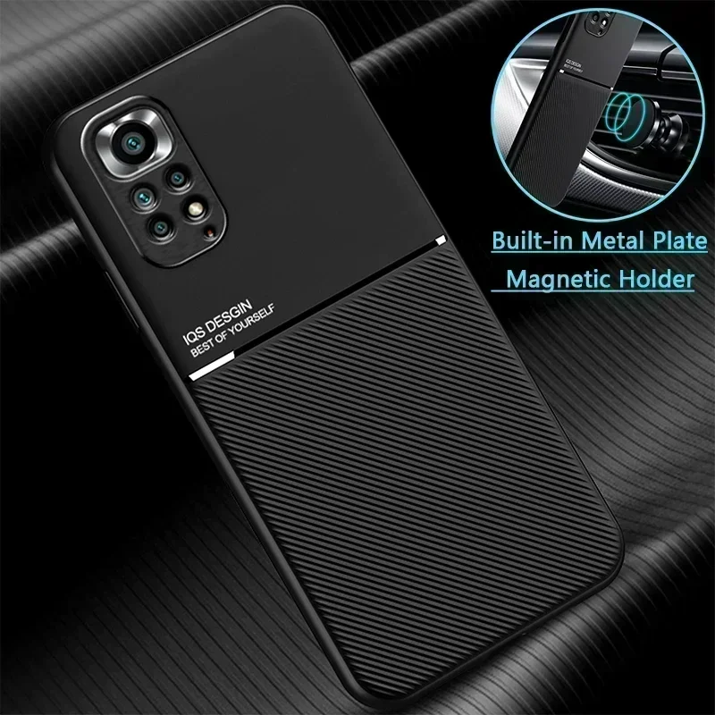 

Для Redmi Note 11 11s Pro Note 11 Pro plus 5g Чехол с магнитным держателем для телефона Чехол для Xiaomi Redmi Note 11+ Pro Задняя крышка