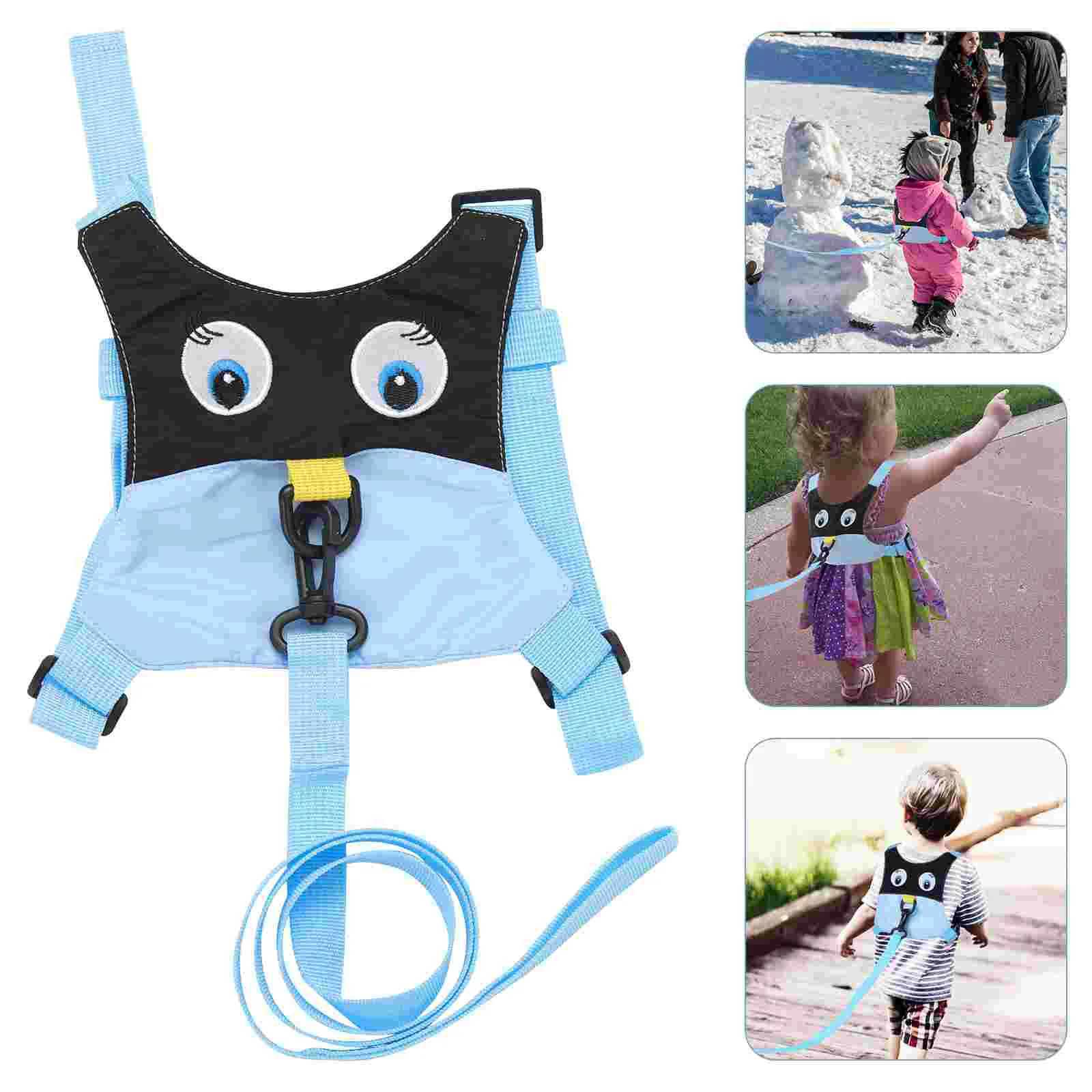 

Baby Leash Toddler Harness and Strap Cartoon Child Traction Rope Kids with Cloth Toddlers Safety Anti-lost