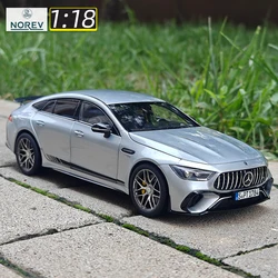 NOREV 1:18 AMG GT 2021 GT63 Alloy car model Collection gift Young sports car Adult toy  Birthday present