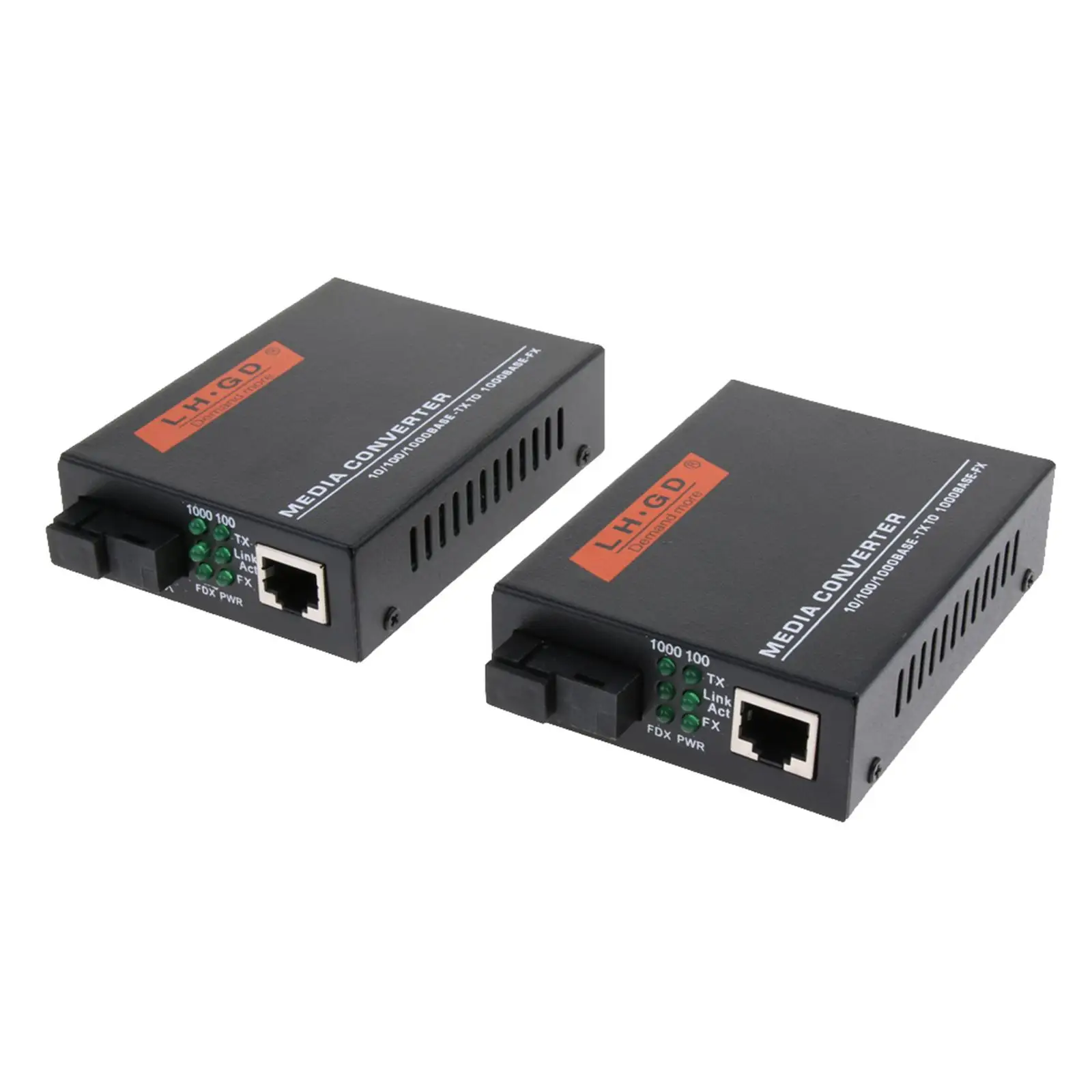 Ethernet Fiber Converter 10 100 1000M Adaptive Gigabit Media Switch Device for Reliable Optical Network Connection