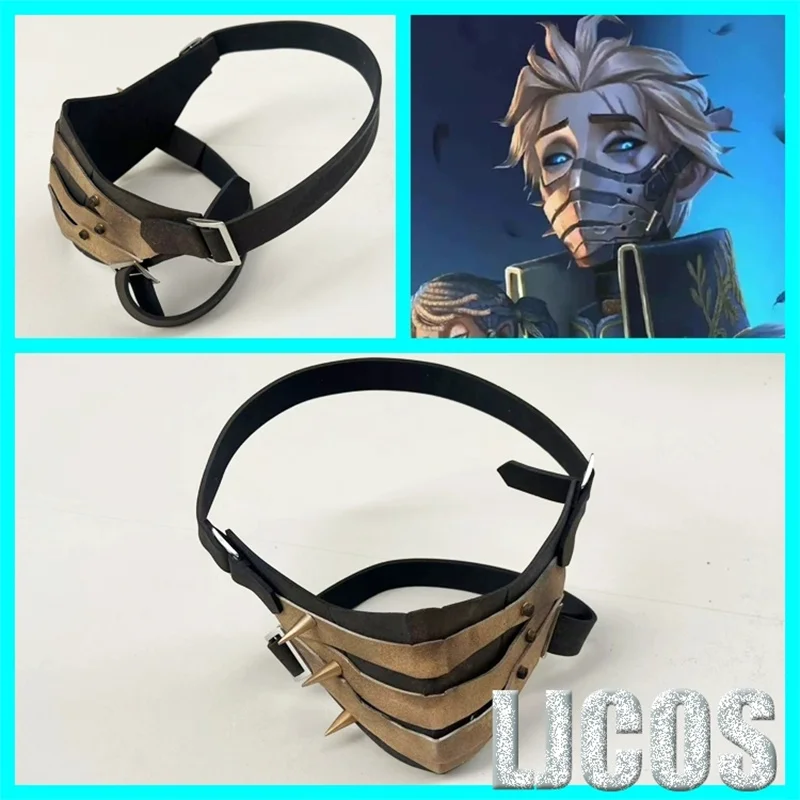 Identity V Hermit Alva Lorenz Cosplay Mask Prison Warden Lead Halloween Masquerade Mask Props