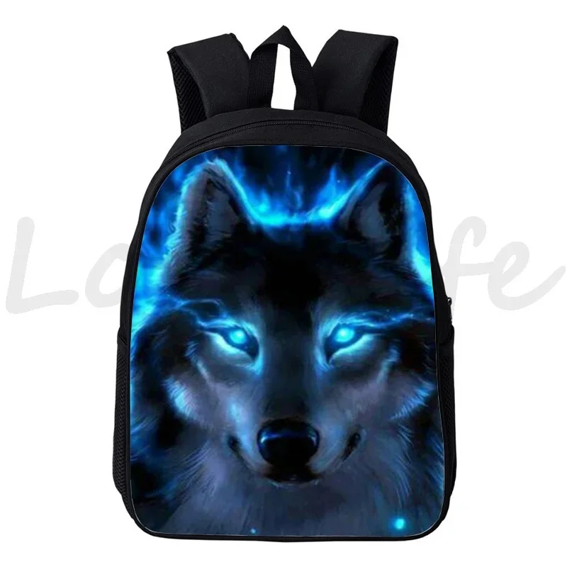 

3D Printing Wolf Backpack Primary Students Animals Lion School Backpack Kids Kindergarten Bookbag Boys Girls Schoolbag Mochila